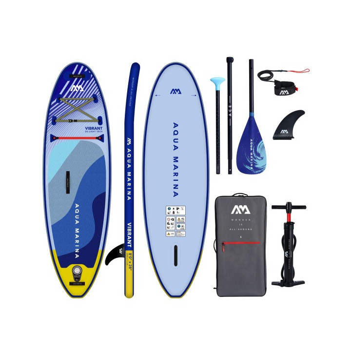 Inflatable SUP board for kids Aqua Marina Vibrant 8'0 with paddle