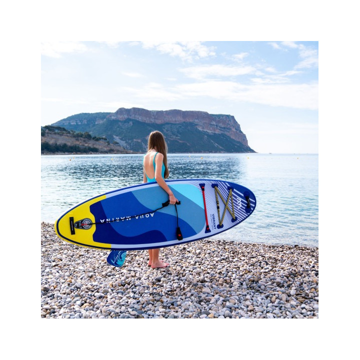 Inflatable SUP board for kids Aqua Marina Vibrant 8'0 with paddle