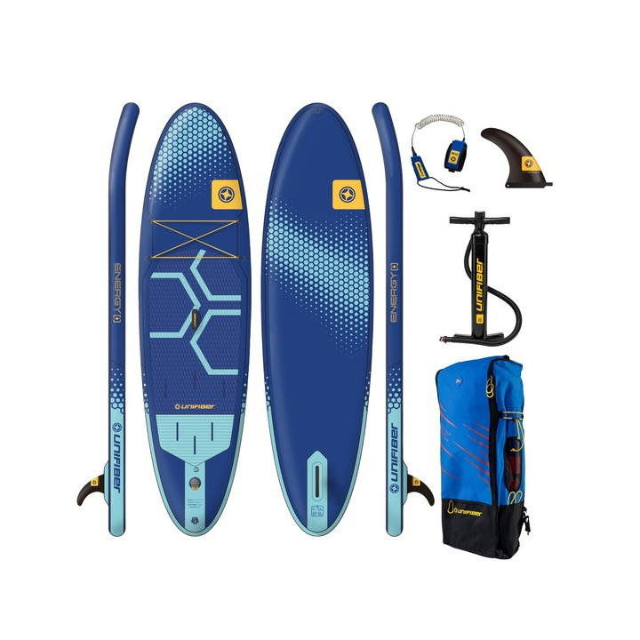 Inflatable SUP board Unifiber Energy Allround FCD 10'7'' + leash