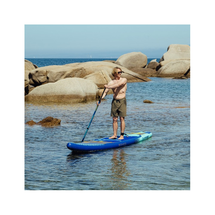 Inflatable SUP board Unifiber Sonic Touring FCD 12'6'' + leash