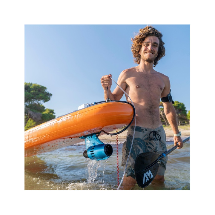 Inflatable SUP board Aqua Marina GO Turbo 10'10 with electric motor Blue Drive S
