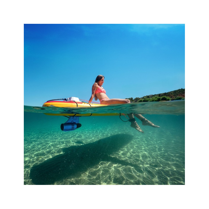 Inflatable SUP board Aqua Marina GO Turbo 12'0 with electric motor Blue Drive S