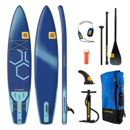 Inflatable SUP board Unifiber Sonic Touring FCD 12'6'' + paddle + leash