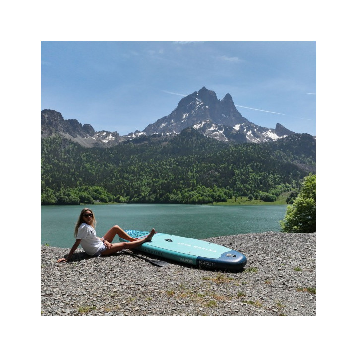 Inflatable SUP board Aqua Marina Vapor 10'4 with paddle