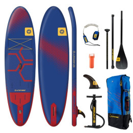 Inflatable SUP board Unifiber Energy Allround SL 10'7'' + paddle + leash