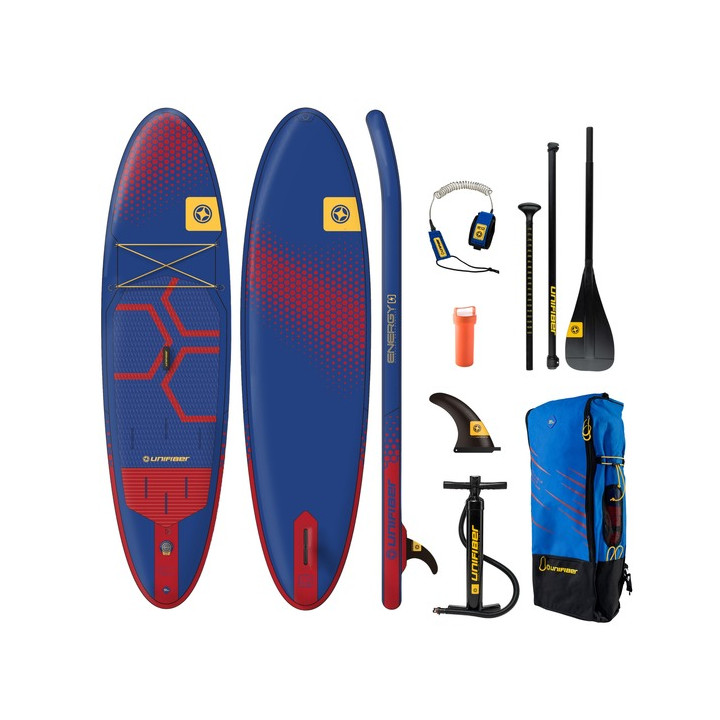 Inflatable SUP board Unifiber Energy Allround SL 10'7'' + paddle + leash
