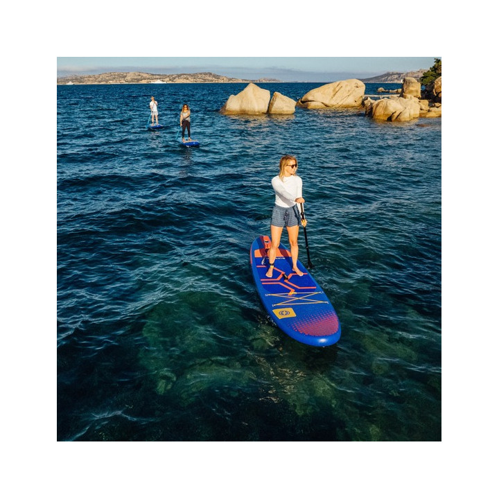 Inflatable SUP board Unifiber Energy Allround SL 10'7'' + paddle + leash