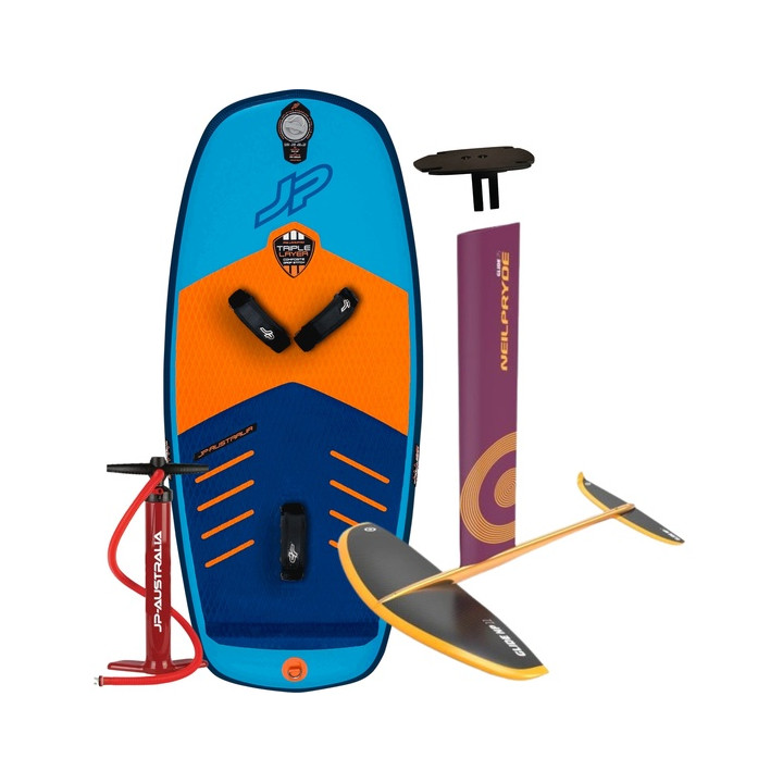 Wing foil package WingAir + Neilpryde Glide complete Foil 19 (1850cm²) + Surf plate