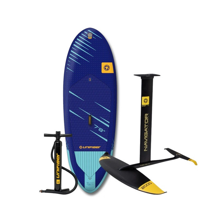 Wing foil package Unifiber Impulse Trainer 7'8 + Navigator foil