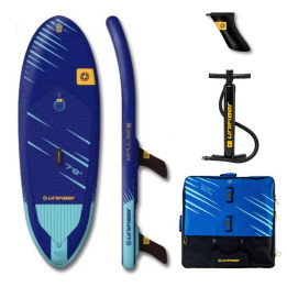 Inflatable wing foil board Unifiber Impulse Allround Trainer FCD 7'8 + leash