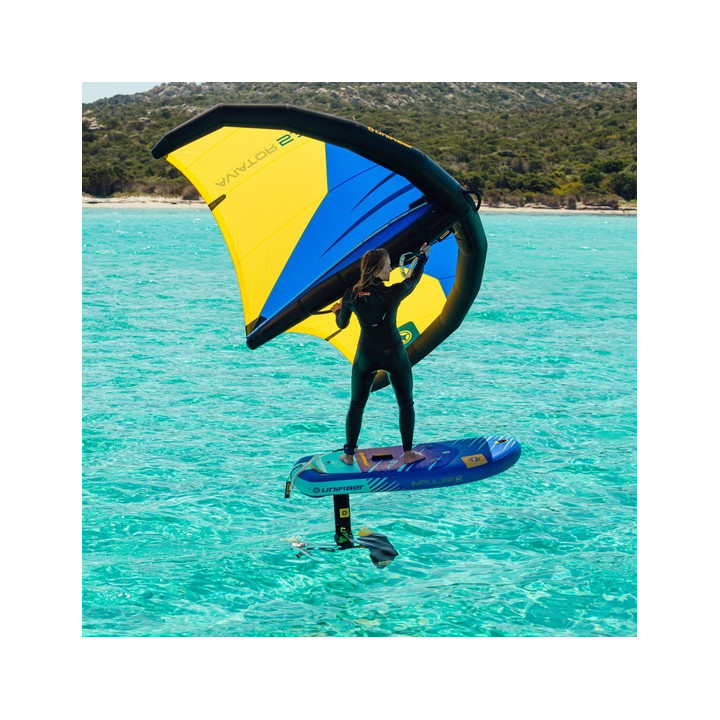 Inflatable wing foil board Unifiber Impulse Allround Wing Foil 5'4 (FCD) + leash