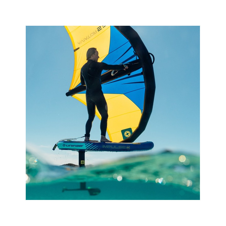 Inflatable wing foil board Unifiber Impulse Allround Wing Foil 5'4 (FCD) + leash