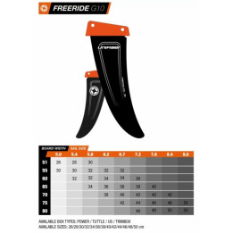 UNIFIBER Smernik Freeride G10 26 cm US Box UF034050260