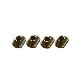 Spare Duotone Track Nut Brass QM (4pcs M8)