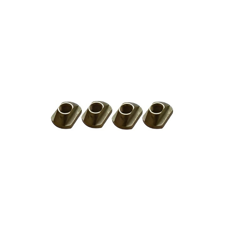 Spare Duotone Track Nut Brass QM (4pcs M8)