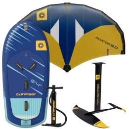 Unifiber Impulse Board + Navigator Foil + Aviator V2 Wing Foil Package