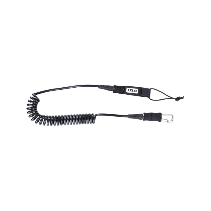 Wing/SUP Leash ION Core Carabiner - coiled 8'