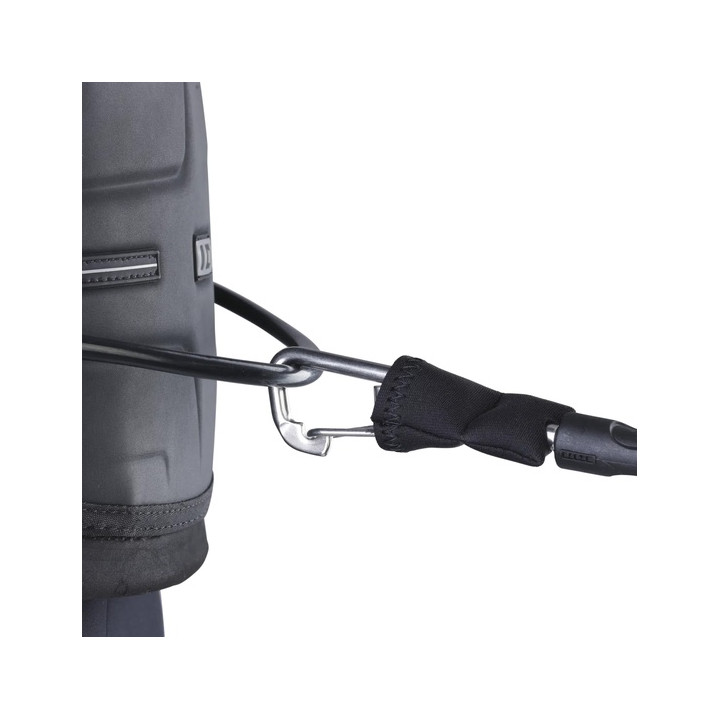 Wing/SUP Leash ION Core Carabiner - coiled 8'