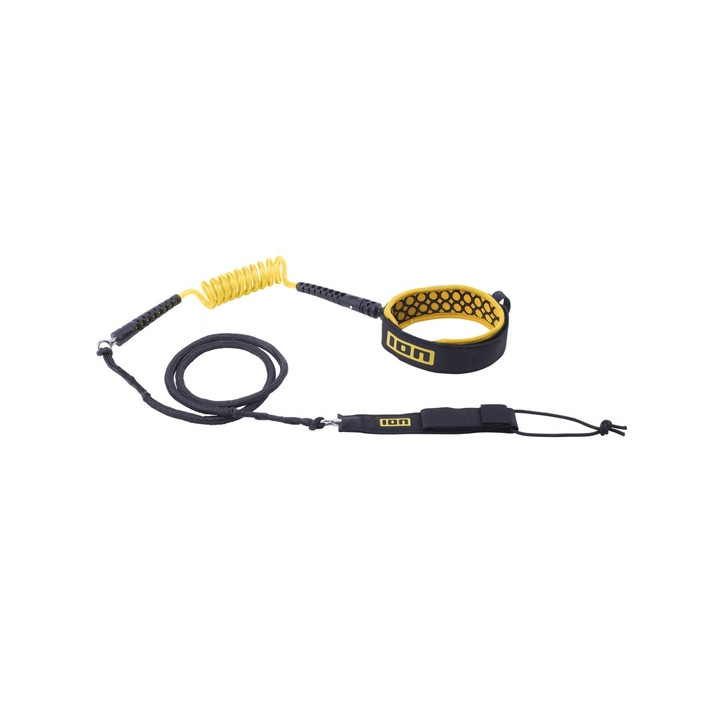 Board leash ION Wing Core Hybrid Knee mustard