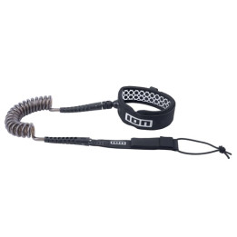 Board leash ION Wing Core Coiled Knee black 5'5
