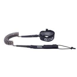 Board leash ION Wing Core Coiled Ankle black 5'5
