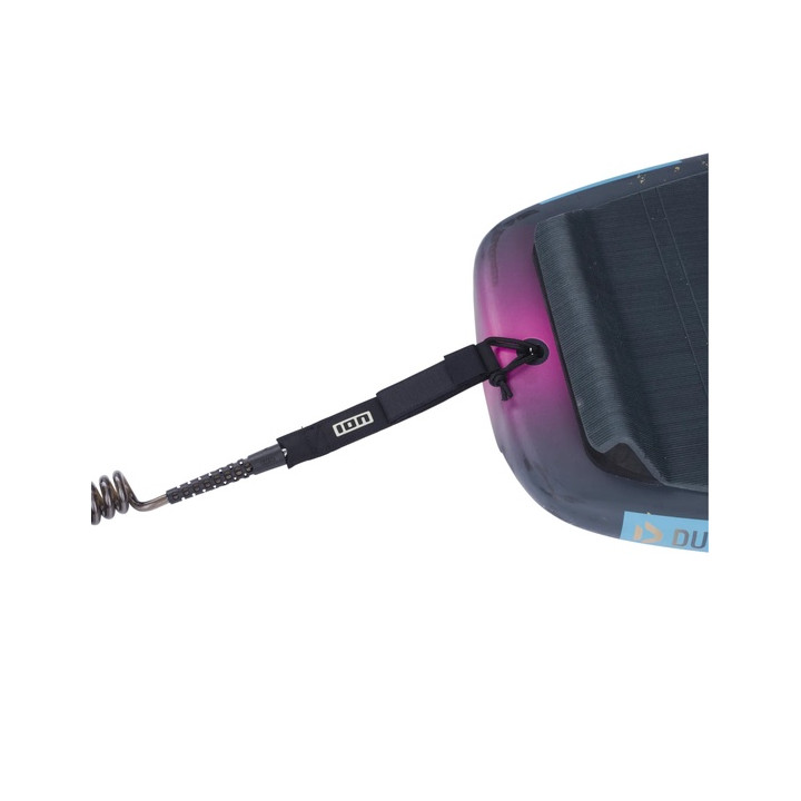 Board leash ION Wing Core Coiled Ankle black 5'5