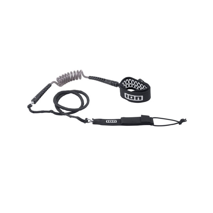 Board leash ION Wing Core Hybrid Ankle black
