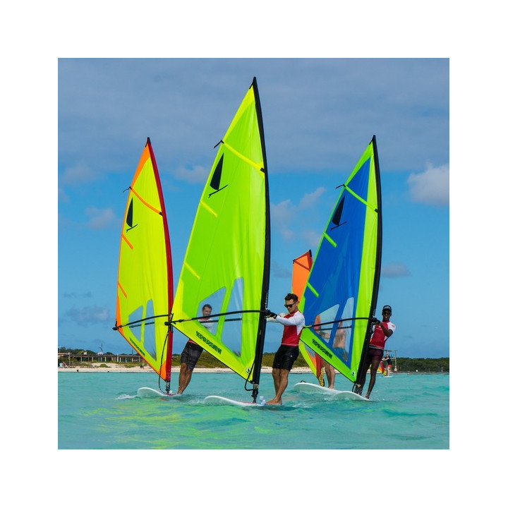 Windsurfer LT Sail Orange/White 5.7