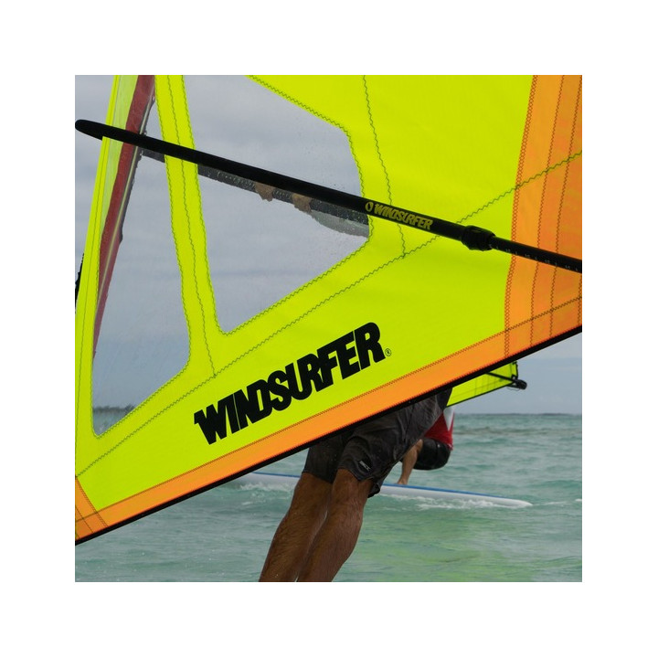 Windsurfer LT Sail Orange/White 5.7