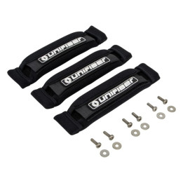 Footstraps set Unifiber Neon - white