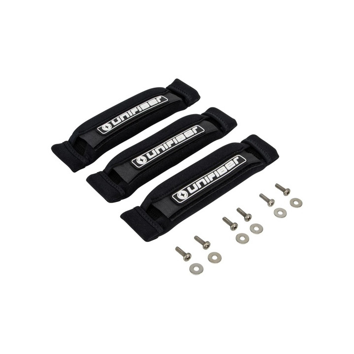 Footstraps set Unifiber Neon - white