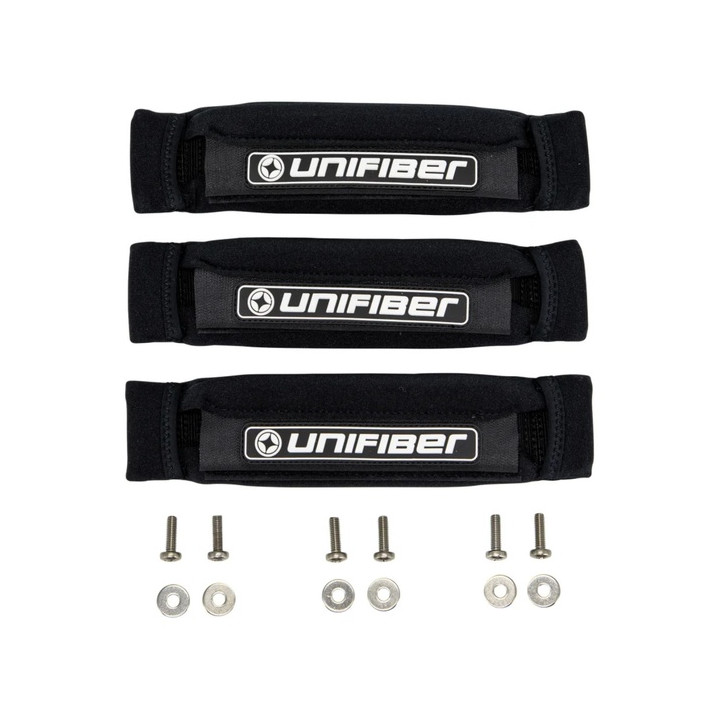 Footstraps set Unifiber Neon - white