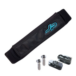 Footstrap JP-Australia Single Plug Black/Blue including 2x T30 screws