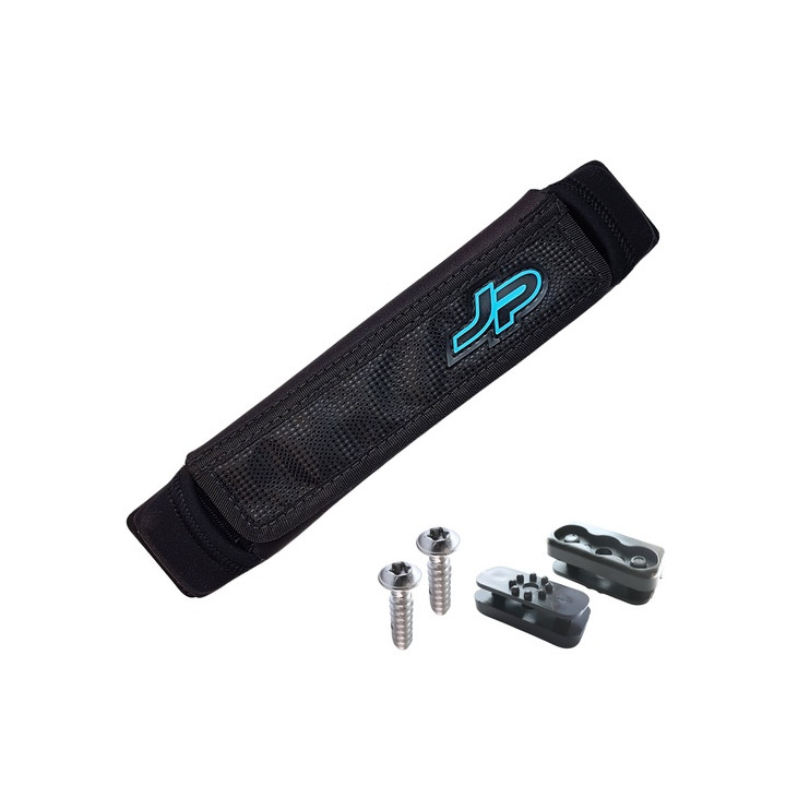 Footstrap JP-Australia Single Plug Black/Blue including 2x T30 screws