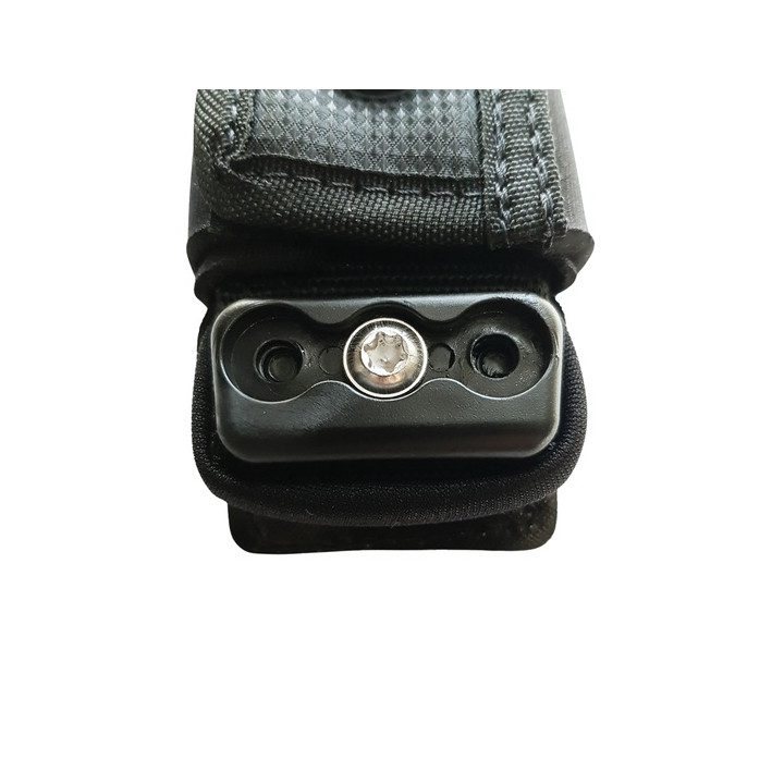 Footstrap JP-Australia Single Plug Black/Blue including 2x T30 screws