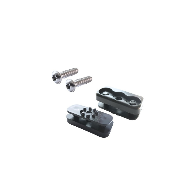 Footstrap JP-Australia Single Plug Black/Blue including 2x T30 screws