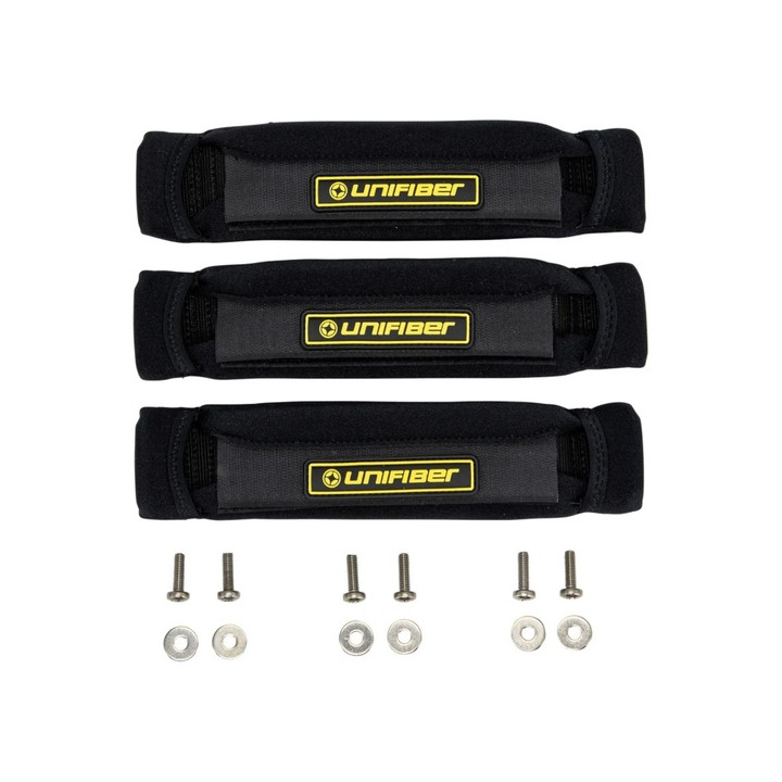 Footstraps set Unifiber Neon - yellow