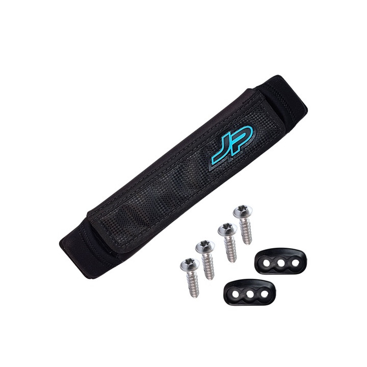 Footstrap JP-Australia Double Plug Black/Blue including 4x T30 Screws
