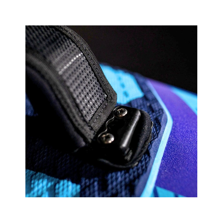 Footstrap JP-Australia Double Plug Black/Blue including 4x T30 Screws