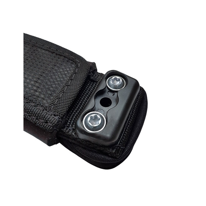 Footstrap JP-Australia Double Plug Black/Blue including 4x T30 Screws