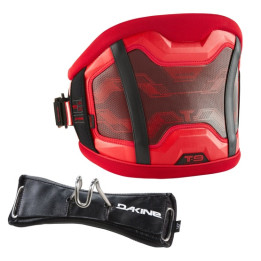 DAKINE T-9 Classic Slider Windsurf Harness with Hook Deep Crimson