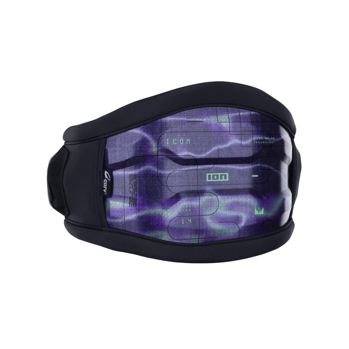 Mens harness ION Windsurf Icon Curv tanzanite-flash