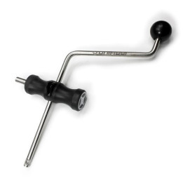 Winch (U-Pin) for downhauling Unifiber