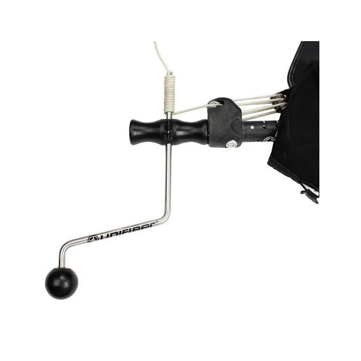 Winch (U-Pin) for downhauling Unifiber