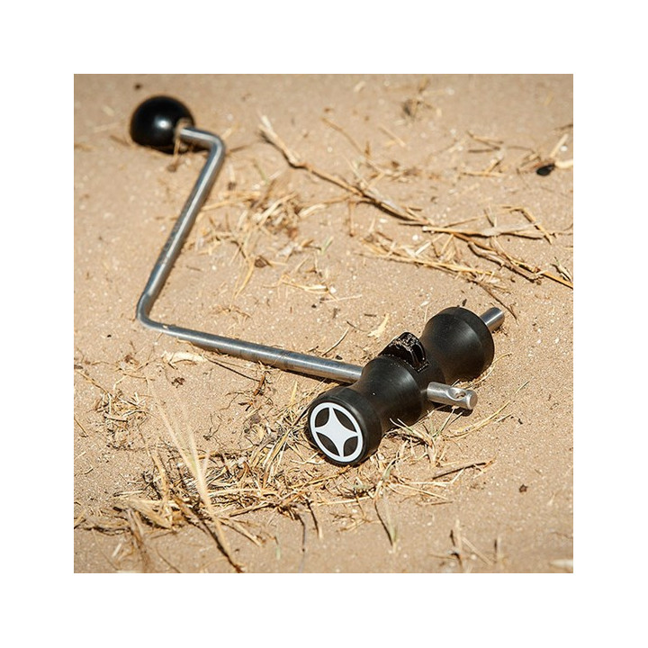 Winch (U-Pin) for downhauling Unifiber