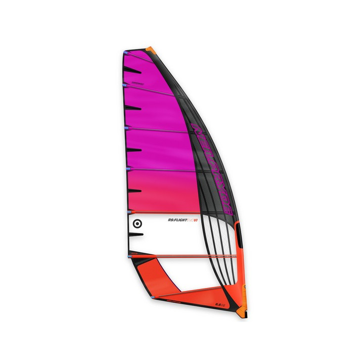 Windsurf sail NeilPryde RS Flight EVO VI 2025 Juicy Orange/Purple