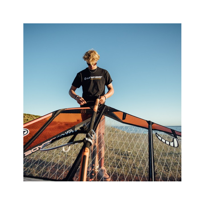 Windsurf boom Unifiber Modular Carbon Elite Monocoque V2 - Loop Tail 160-220