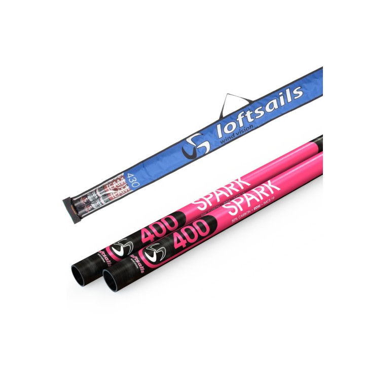 Windsurf mast Loftsails Spark III C50 RDM with mastbag