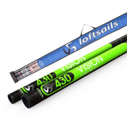 Windsurf mast Loftsails Vision III C75 SDM with mastbag