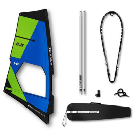 Windsurf rig XO Sails Experience Dacron Complete rig ALU
